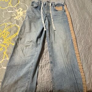 Free people We the free ZAMBI slouchy jeans size 26
